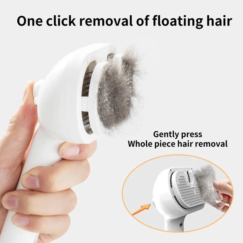 Steam Cleaning Brush for Dogs and Cats