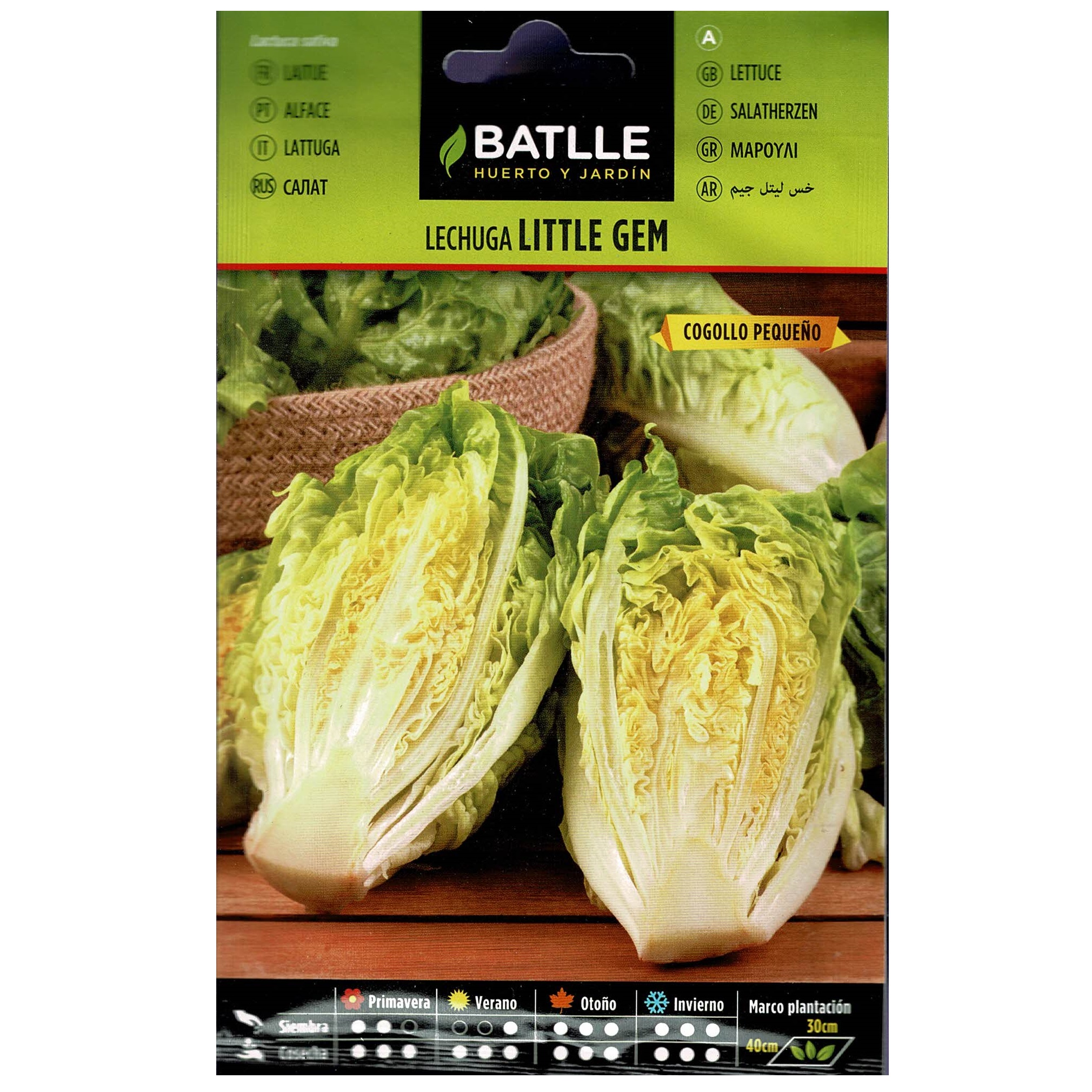 Lechuga Little Gem Cogollo - Imagen 2
