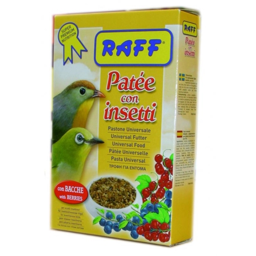 Raff Patee con Insectos 400 Gr.