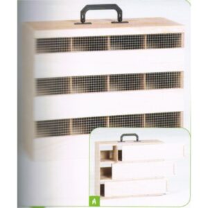 Transportin Madera 12 H.43x17x34 cm.alto.