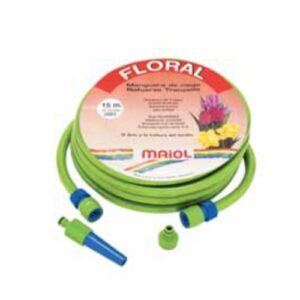Manguera 15 mm.25mts.+kit 5 Accesor. Floral