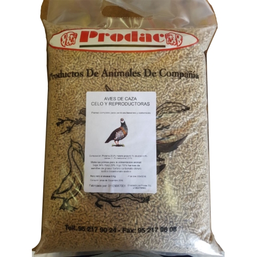 Perdices Celo y Caza 5 Kg.prodac