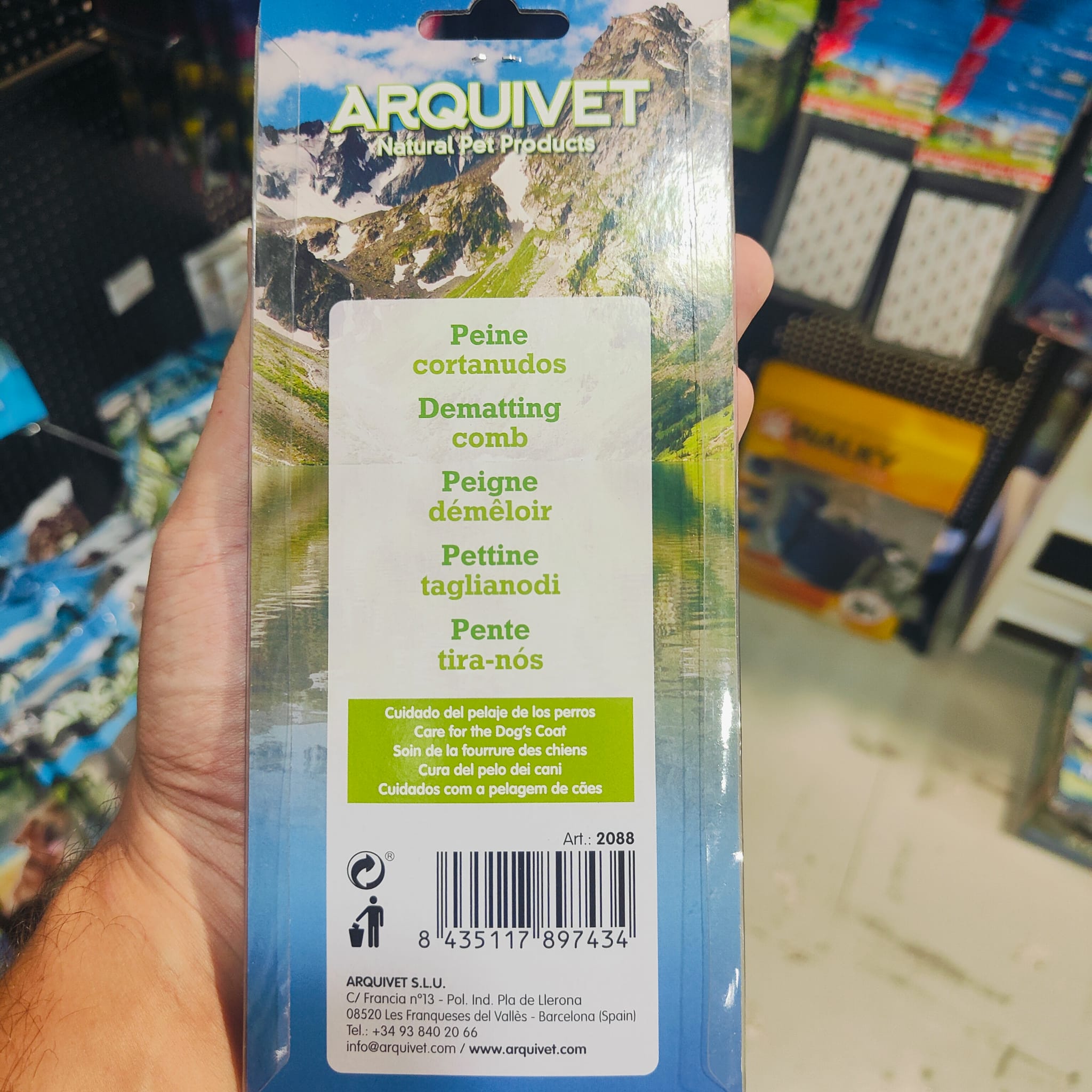 Peine Cortanudos Arquivet - Imagen 4