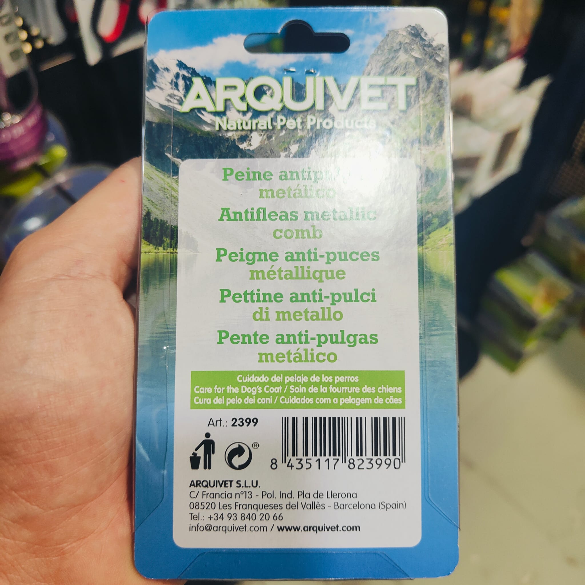 Peine Antipulgas Perros - Imagen 4