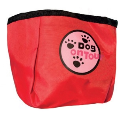 Comedero Nylon 1,8 LTS./17 cm. Rojo