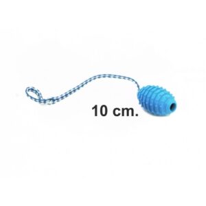 Juguete Azul con Tirador Termoplastico 10 cm.