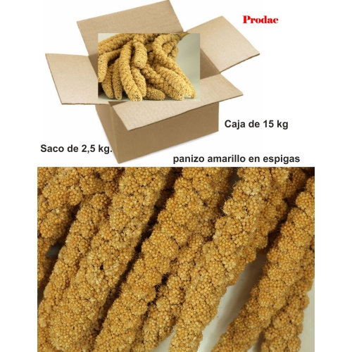 Panizo en Espigas 15 Kg.
