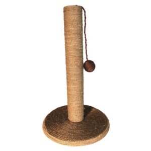 Rascador Poste con Bola 30x30x46 cm