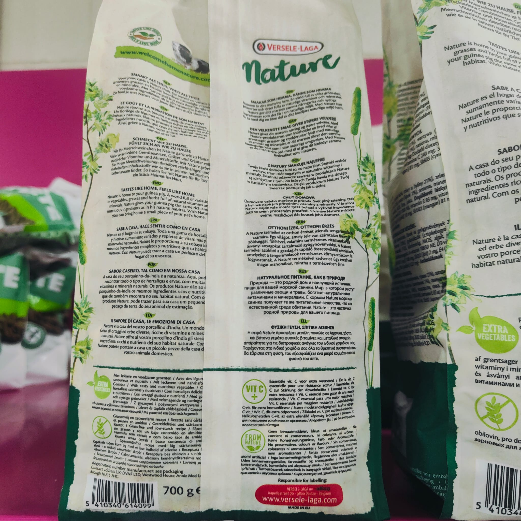 Cobaya Nature 700 gr. Versele-Laga - Image 3