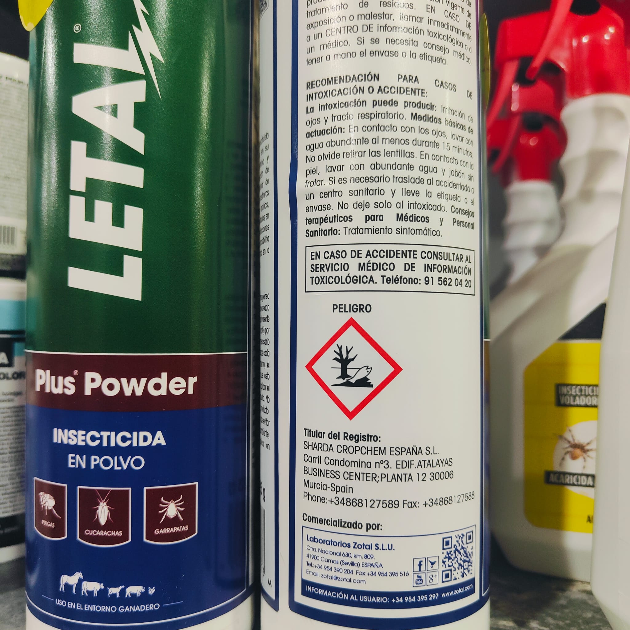 Letal Plus Pwd Talquera 325 gr. - Imagen 5