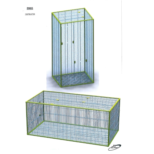 Parque Cerrado 596 Gris (130x65,5x54 cm.)
