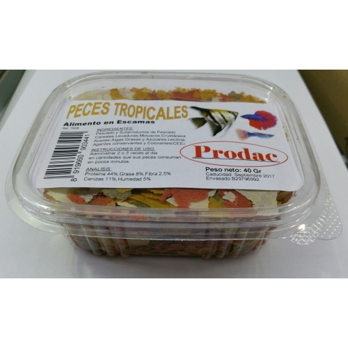 Peces Tropicales en Escamas Prodac