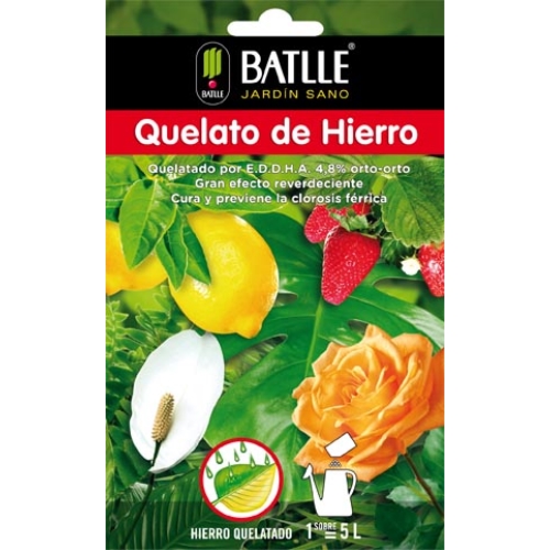Fert.quelato Hierro para 1lt. Agua