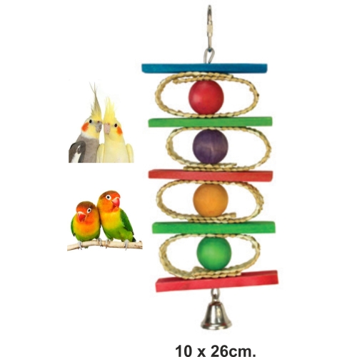 Aros Bolas de Colores y Campana - Imagen 2