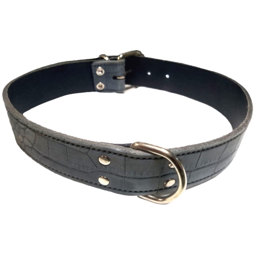 Collar Piel Labrada para Perros Gigantes