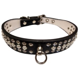 Colar Perros Tiffany Negro