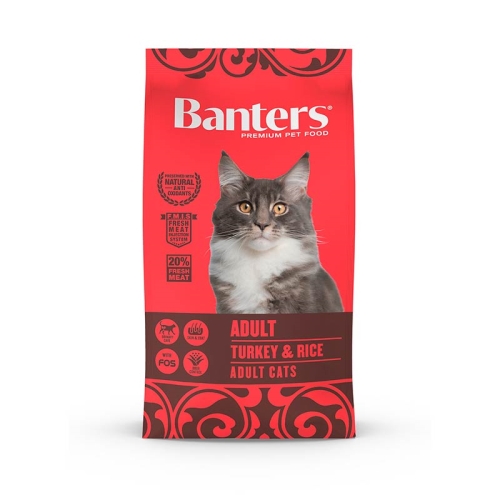 Banters Pienso para Gatos de Pavo