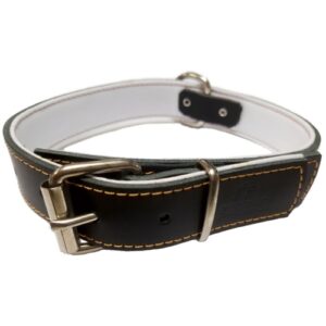 Collar Cuero Confort con Fieltro