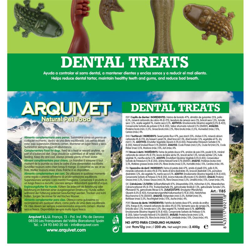 Dental Treats 9 cms./12 grs. Cepillo Dental - Imagen 5