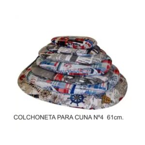 Colchoneta para Cuna Nº 4 61 cm.