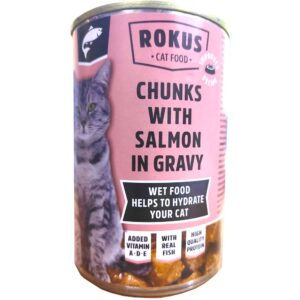 Lata Gatos 415 Gr. Salmon Rokus