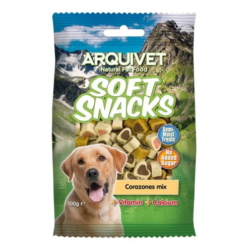 Snack Corazones Mix 100 gr. Arquivet