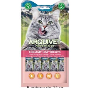 Snack Cremoso de atún y gambas (bolsa 5 sobres de 14 g)