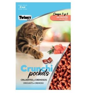 Twinky Crunchi Pockets Salmon 50 gr.