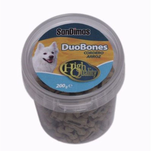 Duobones Cordero y Arroz Bote 200 Gr.