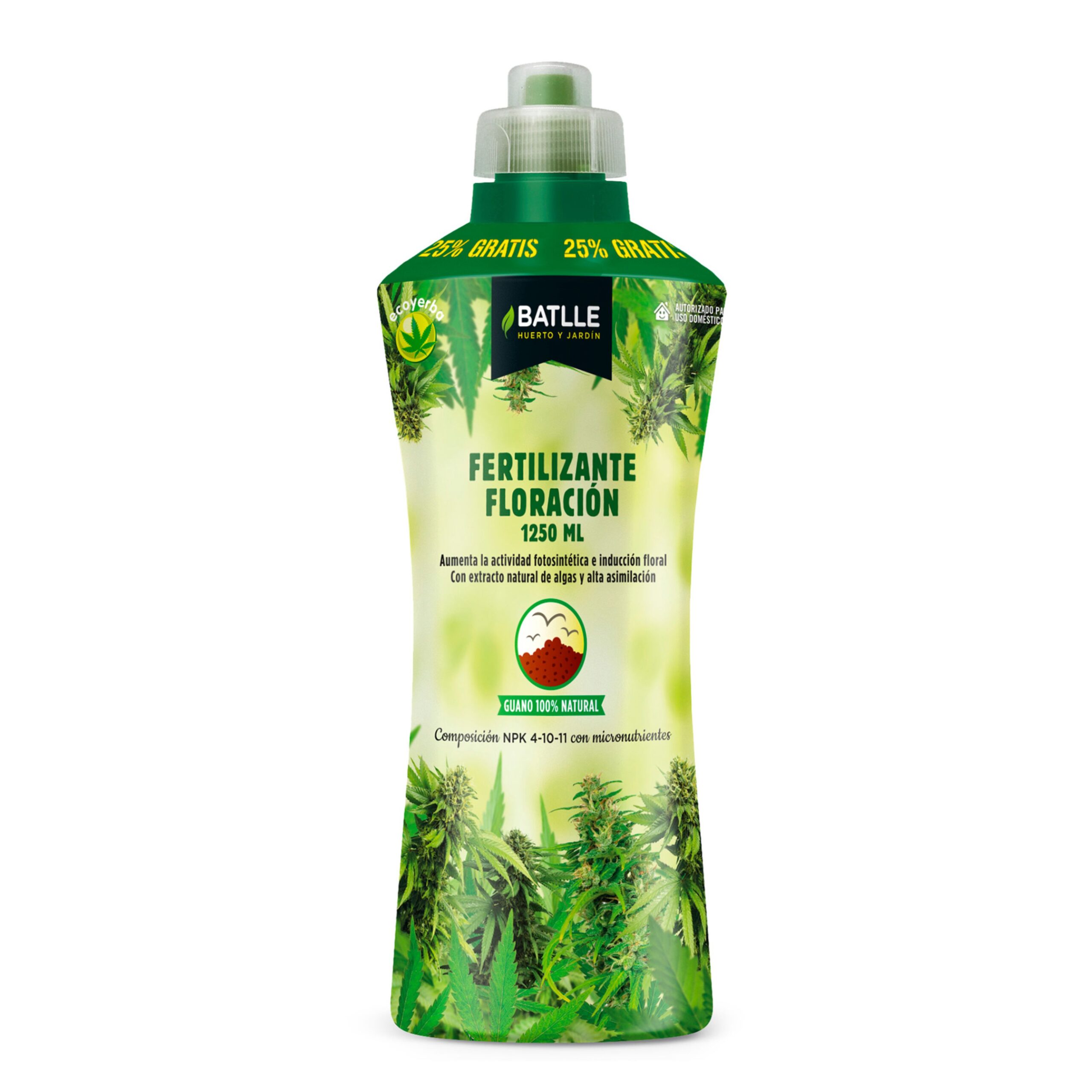 Fert.ecoyerba Floracion 1250 Ml.