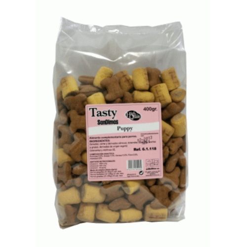 Galletas Tasty Puppy 400 Gr.san Dimas