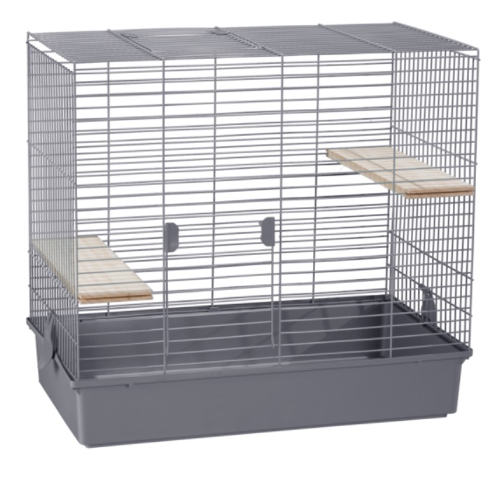 Jaula Chinchilla 270 Gris 70x40x65 cm
