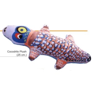 Juguete Cocodrilo Plush 25 cm.