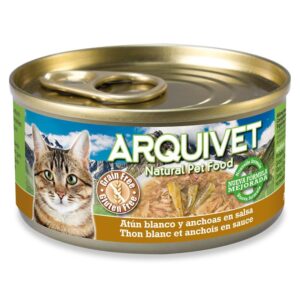 Lata Atún blanco y anchoas en salsa.80 gr.