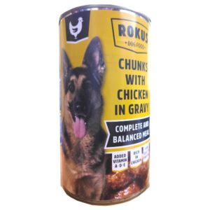 Lata Rokus de Pollo para Perros