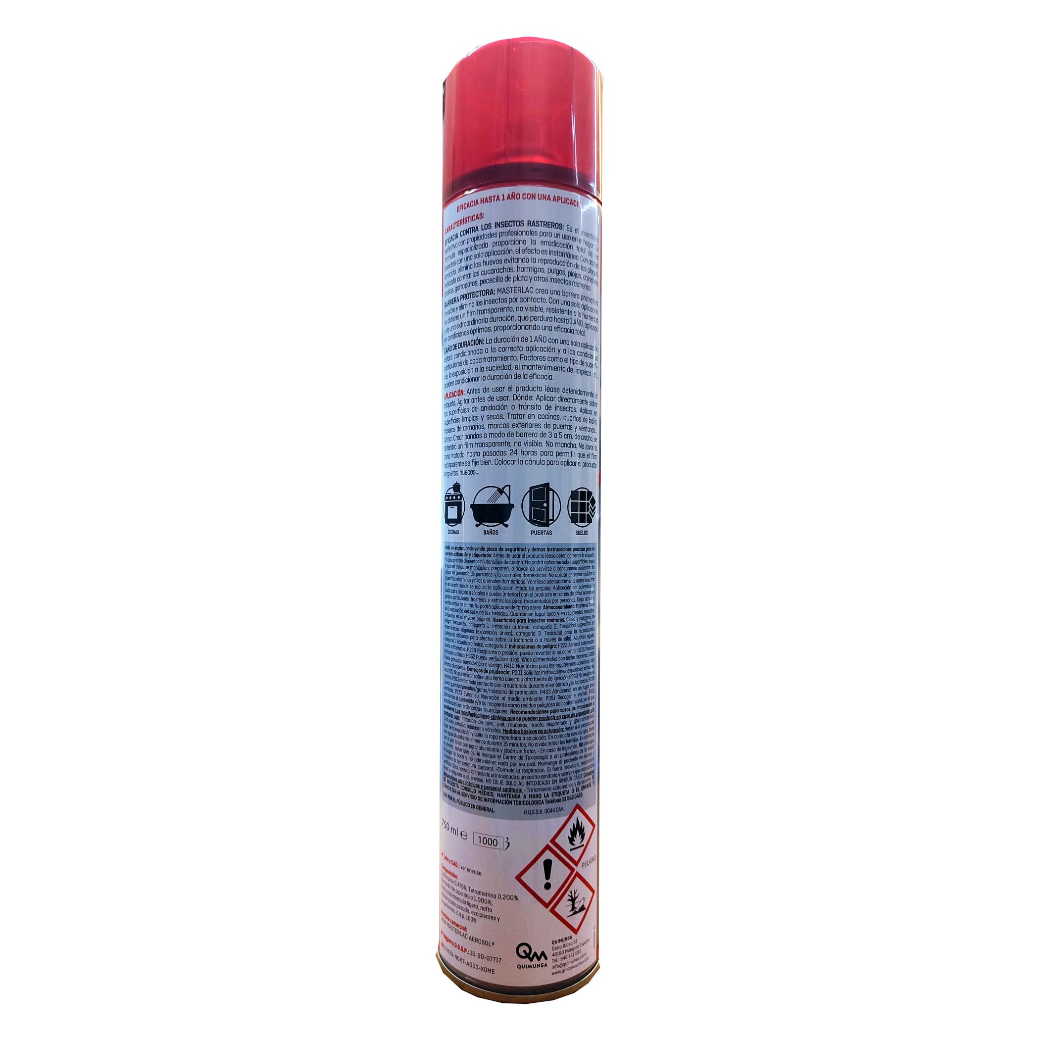 Masterlac Aerosol 600+150 ml - Imagen 3