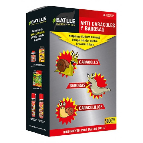 Anti Caracoles y Babosas 500 Gr.