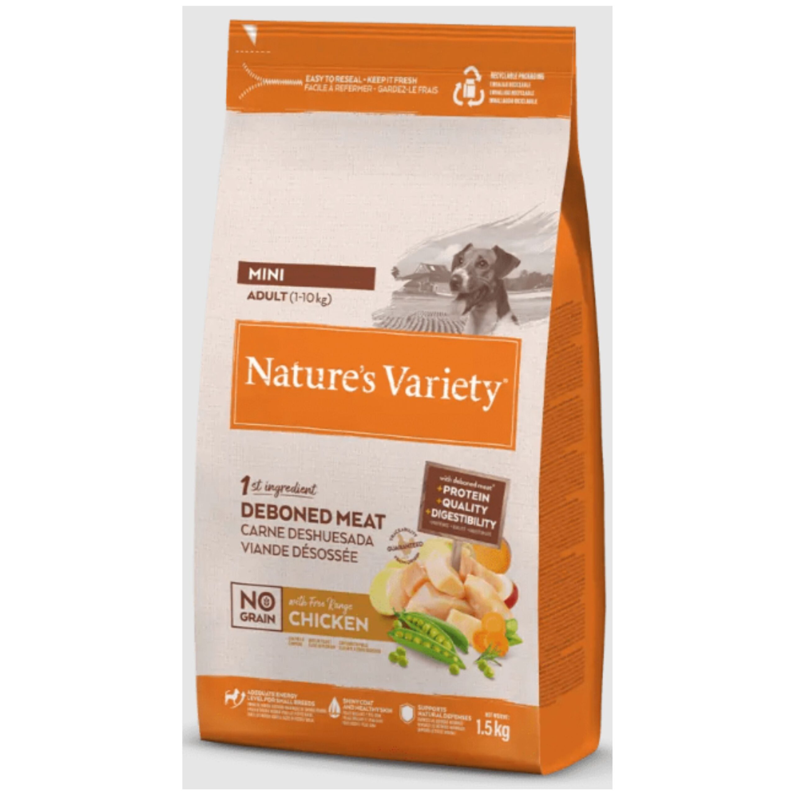 Natures Variety No Grain Mini Adult Pollo