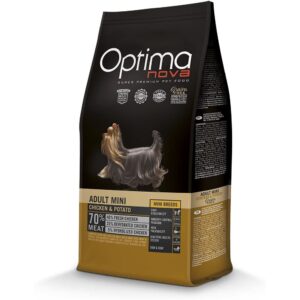 Pienso Optima Nova Adult Mini Pollo Grain Free