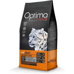 Pienso Optima Nova Gato Adulto Salmon y Arroz