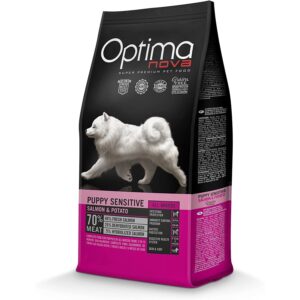 Pienso Optima Nova Puppy Sensitive Salmon Grain Free