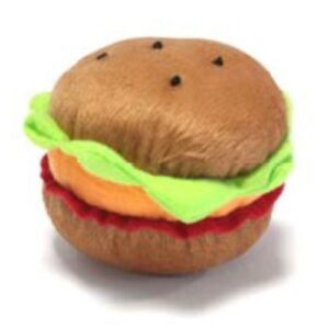 Hamburguesa Peluche 10x10x8 cm.