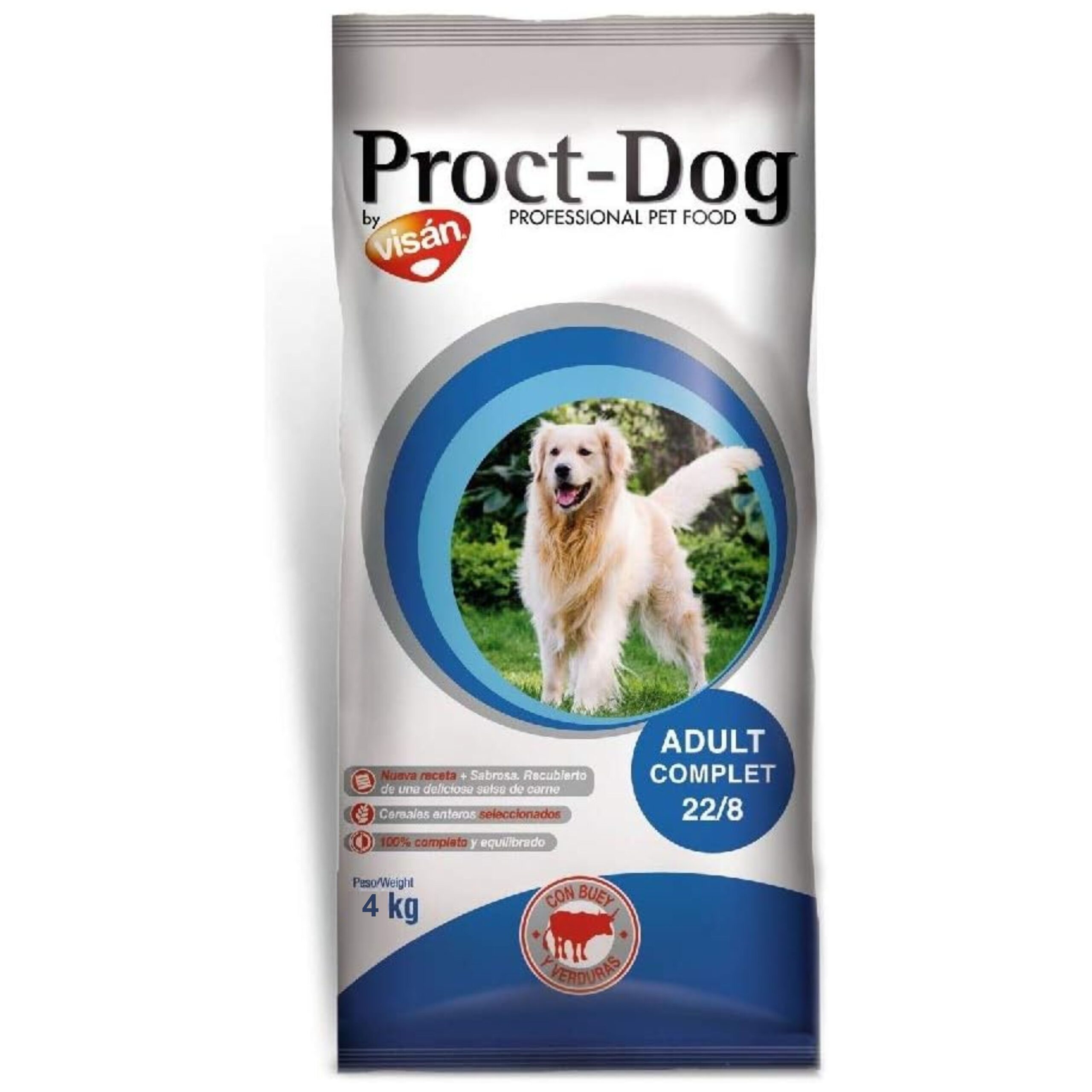 Pienso Proct Dog Complet con Buey y Verduras