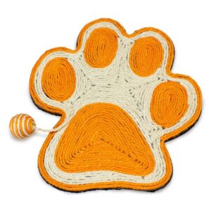 Rascador Huella con Raton 40x36 cm