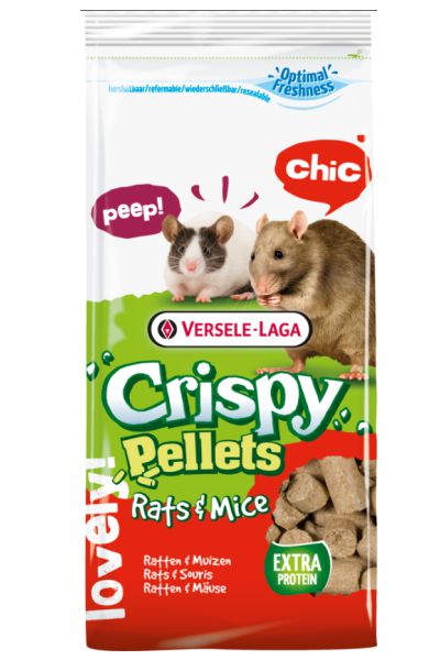 Ratas y Ratones Crispy Pellets 1 Kg.