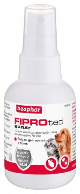 Fiprotec Spray Perros y Gatos - Antiparasitarios