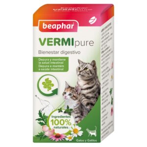 Vermipure Antiparasitario Interno Natural Comp. Gato - Antiparasitarios