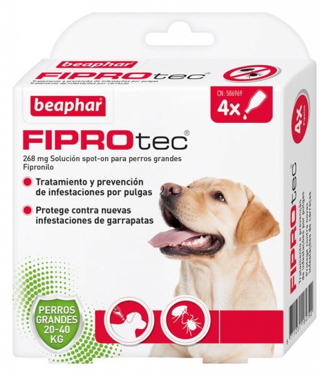 Fiprotec Spot On Perro Grande 20-40 Kg - Antiparasitarios