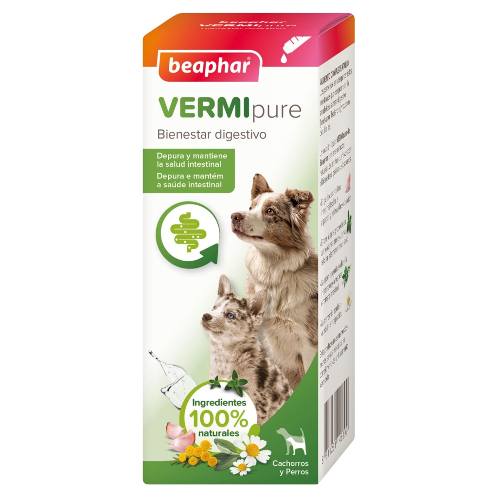 Vermipure Antiparasaritario Interno Natural Liquido Perros - Antiparasitarios