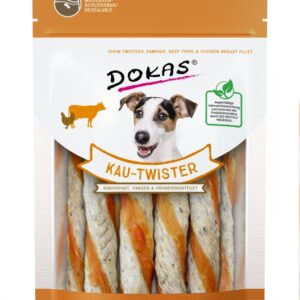 Dokas Twister - Piel de Vaca, Tripas y Pechuga de Pollo